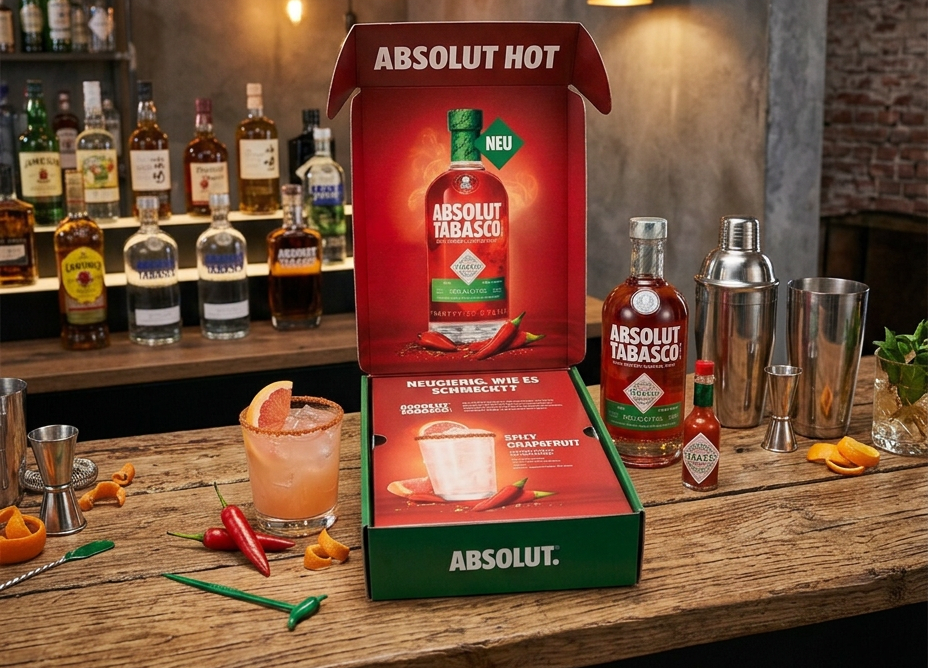 Absolut packaging