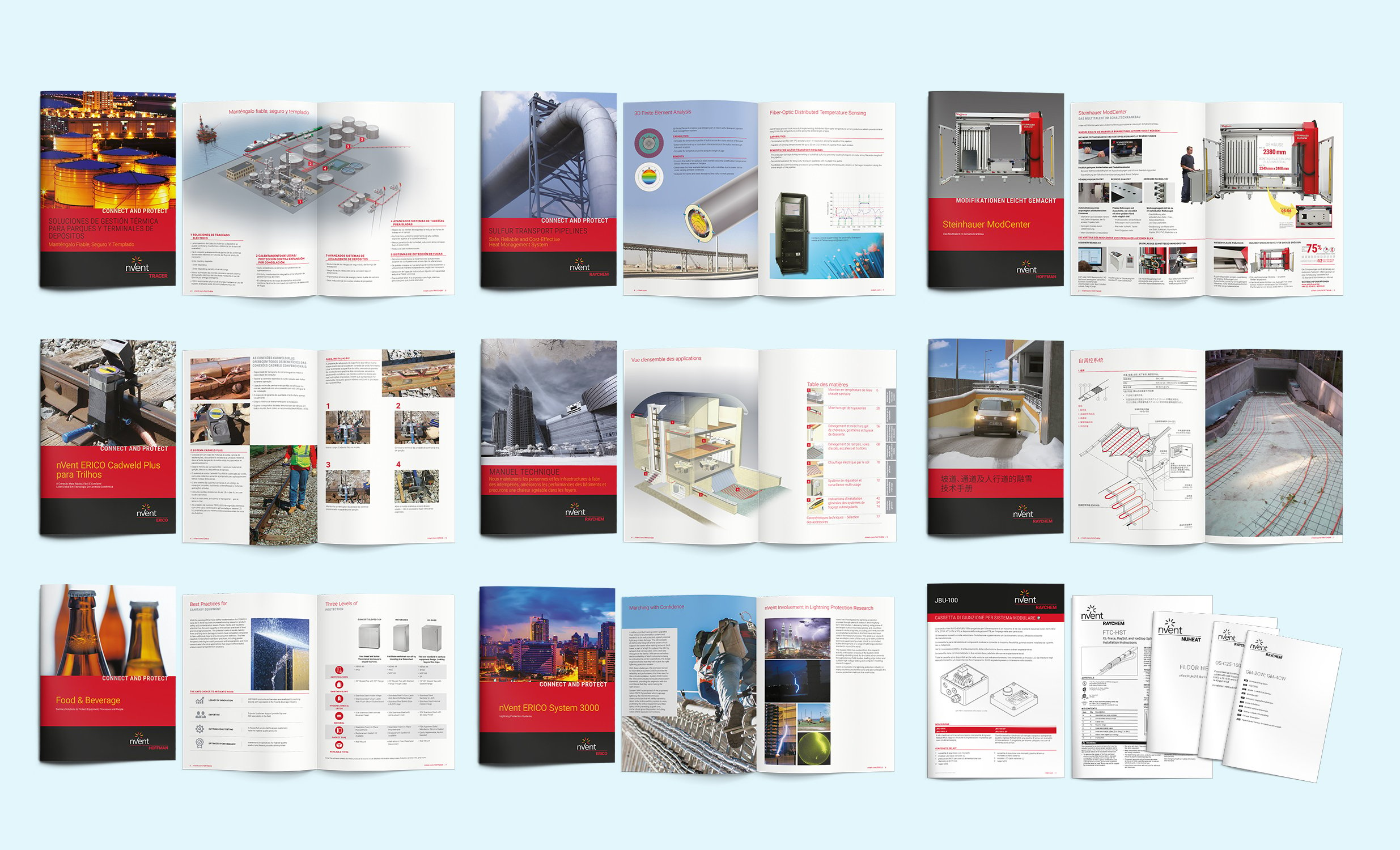 Accurate and comprehensive product brochures are key to the sales strategy for a business such as Pentair